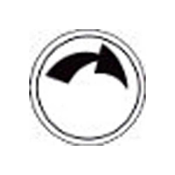 Springer Controls Co T.E.R., Rotate Clockwise Two Speed Button Insert, Use w/ MIKE & VICTOR Pendants PRTA027MPI - main